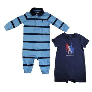 Polo Ralph Lauren Romper & Jumpsuit Bundle Size 6M